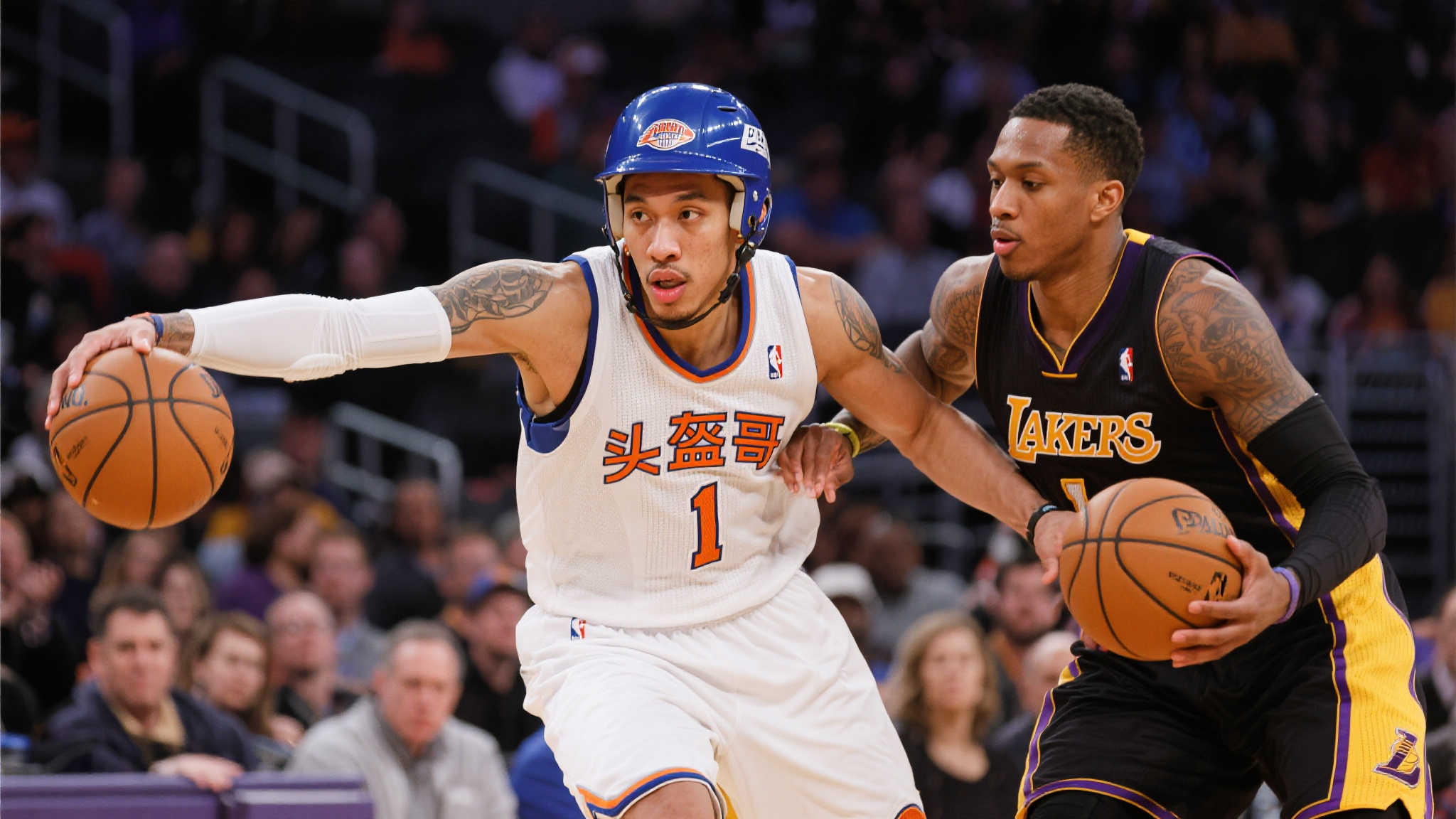 如果说要形容没受大伤前的“头盔哥”是怎样打球，那一